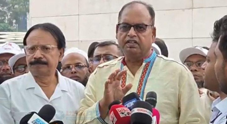 সেফ এক্সিট নিয়ে বিএনপির সঙ্গে কোনো আলাপ হয়নি: শামসুজ্জামান দুদু
